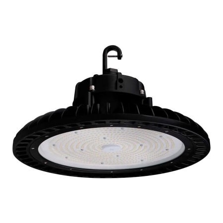Jd International Lighting Commercial LED UFO LED High Bay, 240W, 200-480V, 32400 Lumen, 5000K, DLC Premium CLU11-240WSH1-BK50